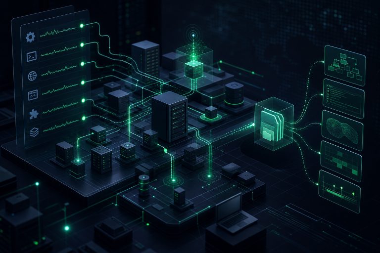 تصویر مفهومی مقالهٔ راهنمای عملی تحلیل فرآیند برای مدیران امنیت، مدیران سیستم و تیمهای DevSecOps